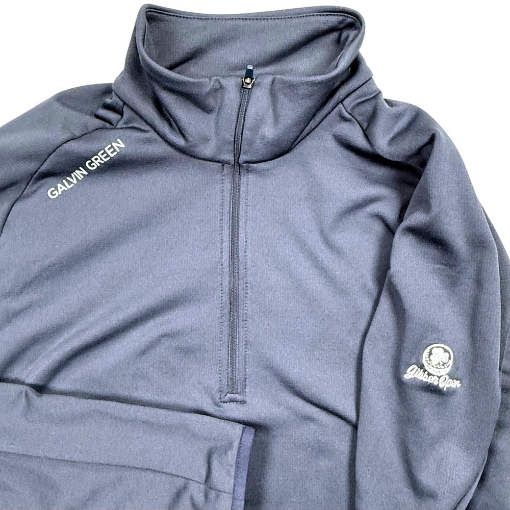 Galvin Green Half Zip Pullover Men's Large Blue Golf Performance Mock Neck - Picture 4 of 10
